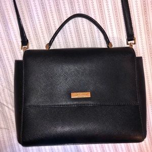 Kate Spade New York adjustable black purse